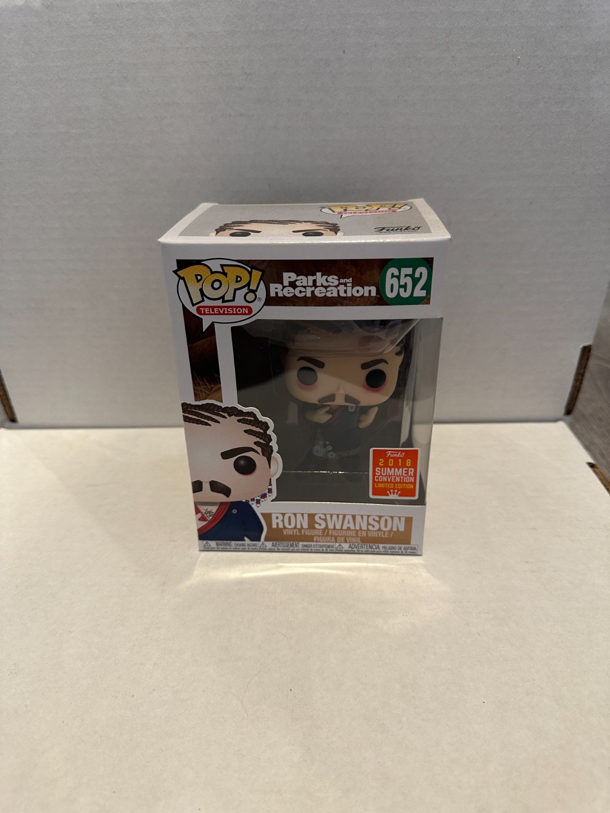 Ron Swanson Funko Pop! #652 2018 SummerConvention