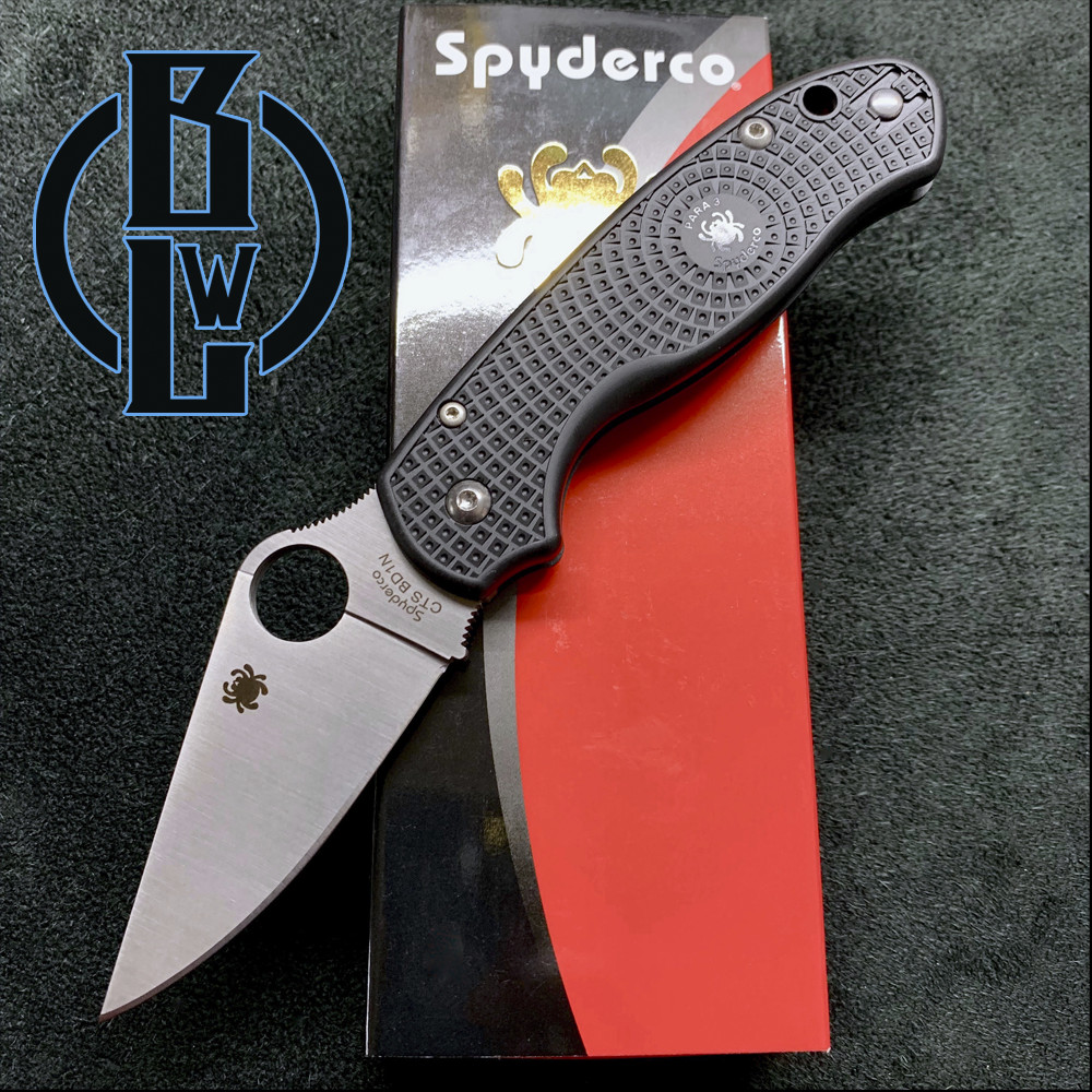 Spyderco Para 3 Light Weight C223PBK Compression Lock Knife – 4 Options