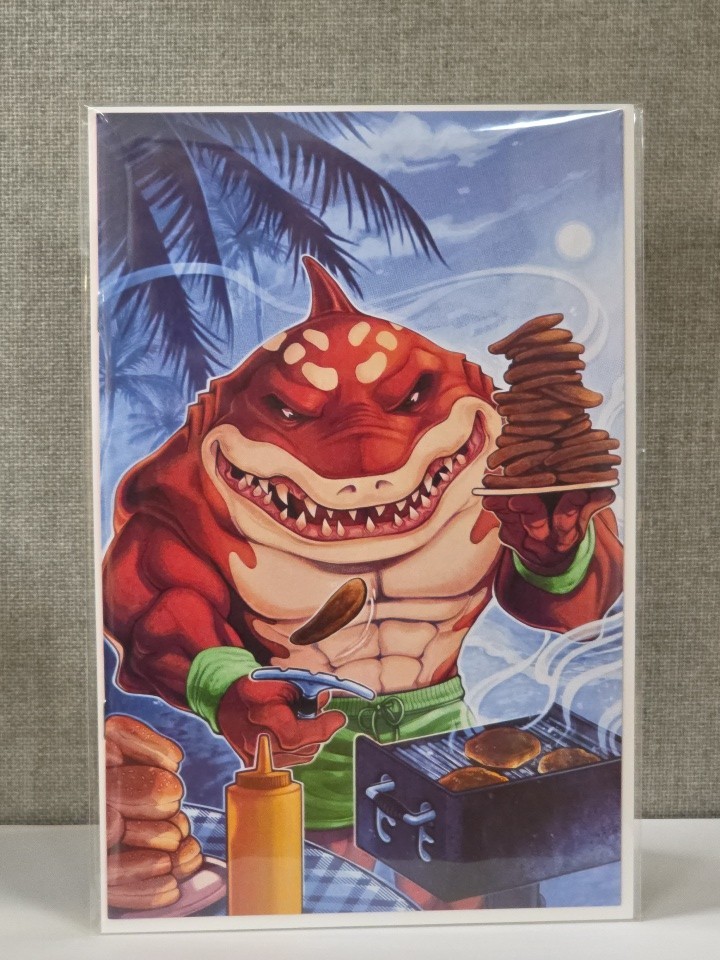 Street Sharks (IDW Comics) – Issue #4 Cover RE, Secret Exclusive Ltd 150 w/ COA