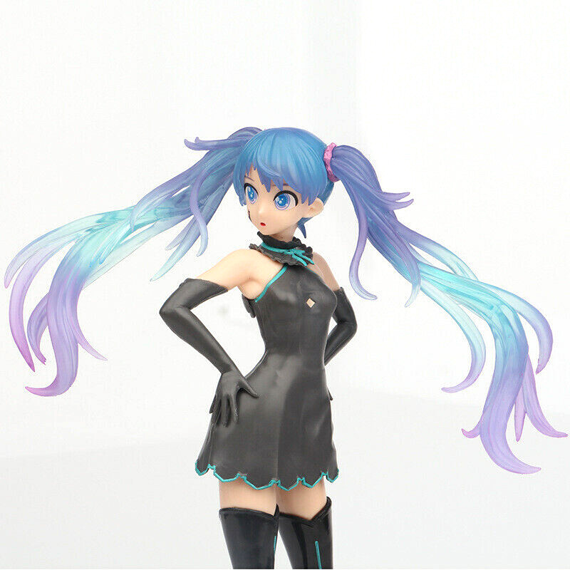 9.5″ inch VOCALOID Hatsune Miku Ghost Rule PVC Action Figure Toys Gift Used Bulk