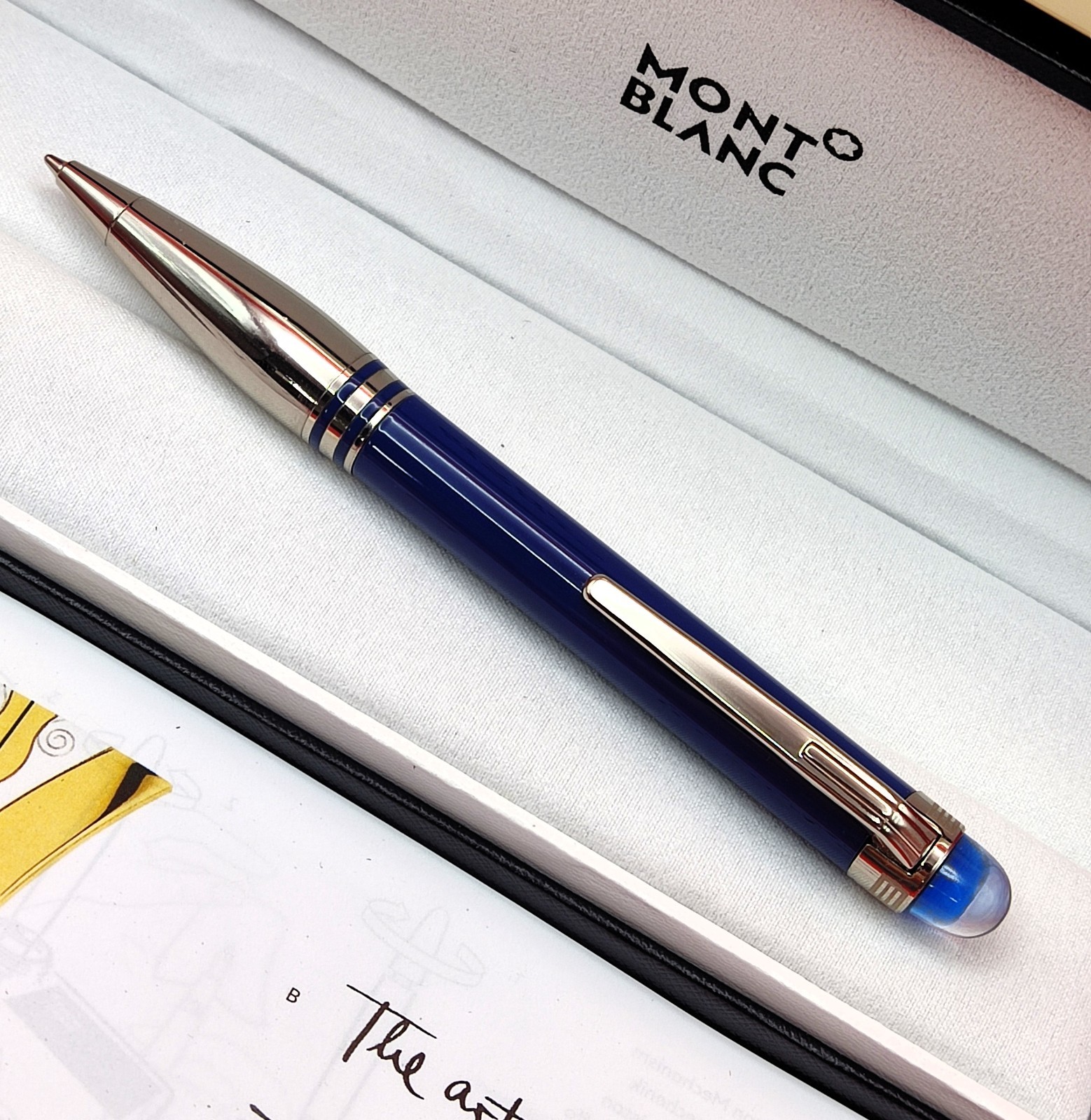 Premium Montblanc Star Walker Classic Design Special Ballpoint Pen With Box