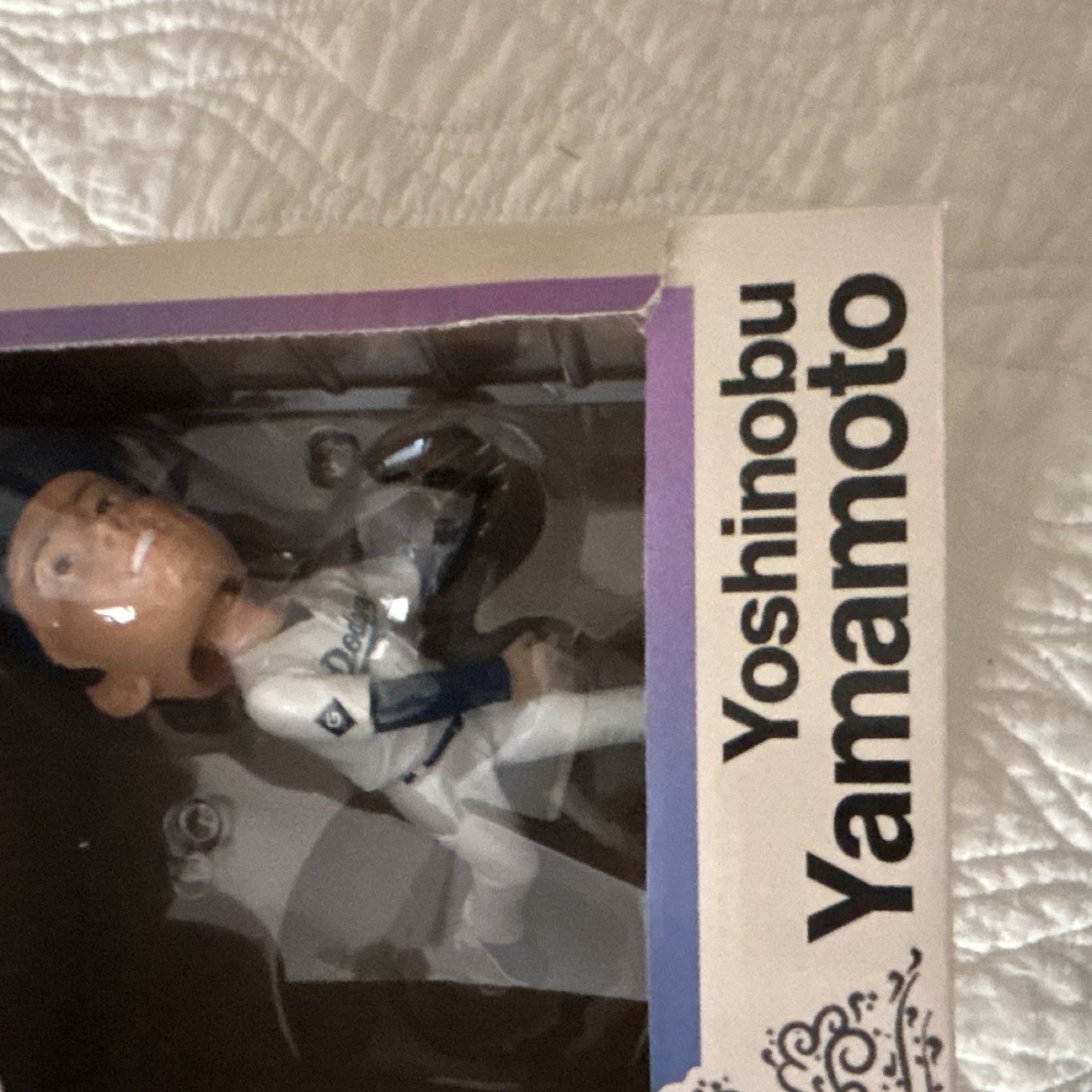 Yoshinobu Yamamoto Baseball Figure Boxed Original Unopened w/Accessory 1pk