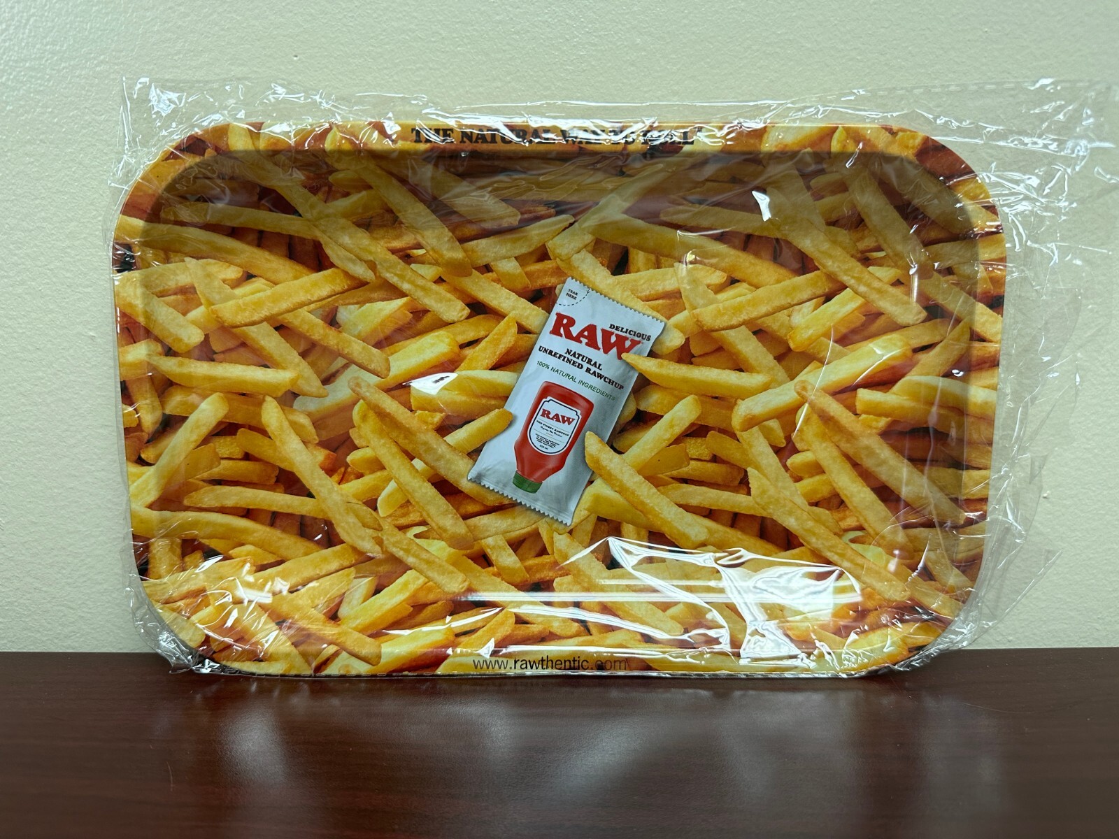 RAW Small French Fry Rolling Tray 11″x7″ (USED) Tray Only