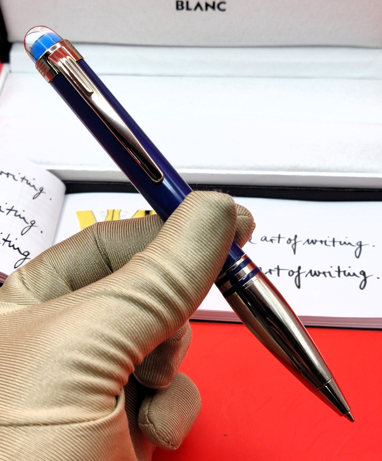 Premium Montblanc Star Walker Classic Design Special Ballpoint Pen With Box