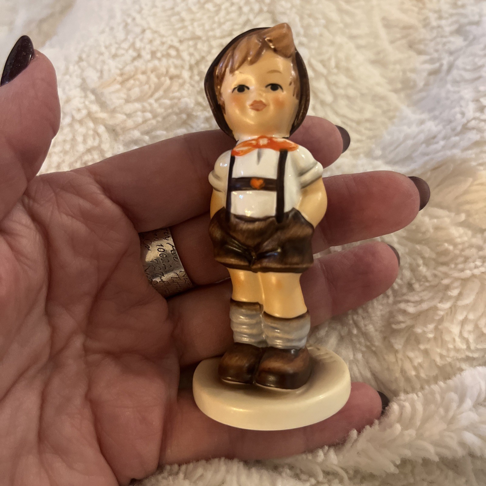 1990-1999 Hummel Goebel One Plus One Figurine School Boy