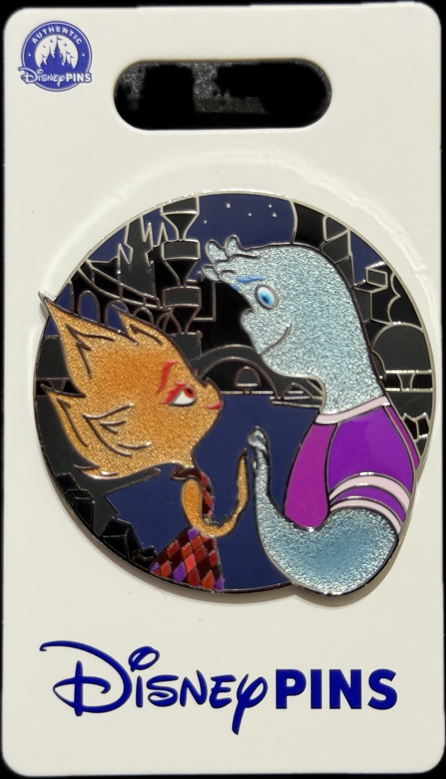 2025 Disney Parks Elemental Movie Wade Ripple & Ember Lumen OE Pin