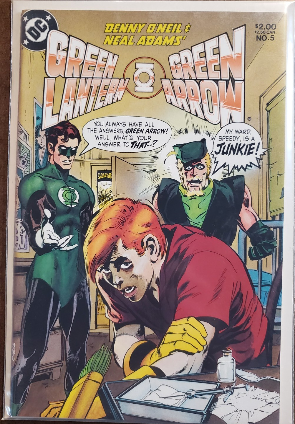 DC Comics Green Lantern/Green Arrow #1-7 Complete Set – 1983-1984 – High Grade