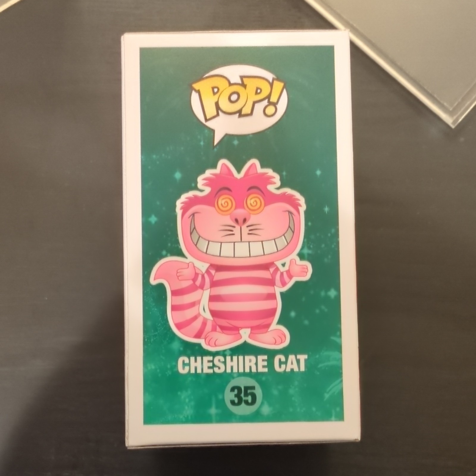 Funko Disney Blue Cheshire Cat Pop! Vinyl #35 SDCC 2012 480 pcs w/Hard Protector