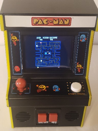 PAC MAN Mini Handheld Arcade Video Game Bandai NAMCO Entertainment 09545
