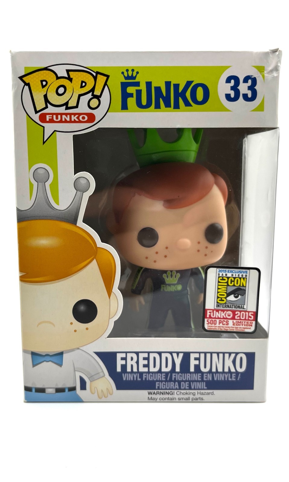 Freddy Funko #33 Talladega Nights Blue Suit SDCC 2015 LE 500 Pieces Exclusive