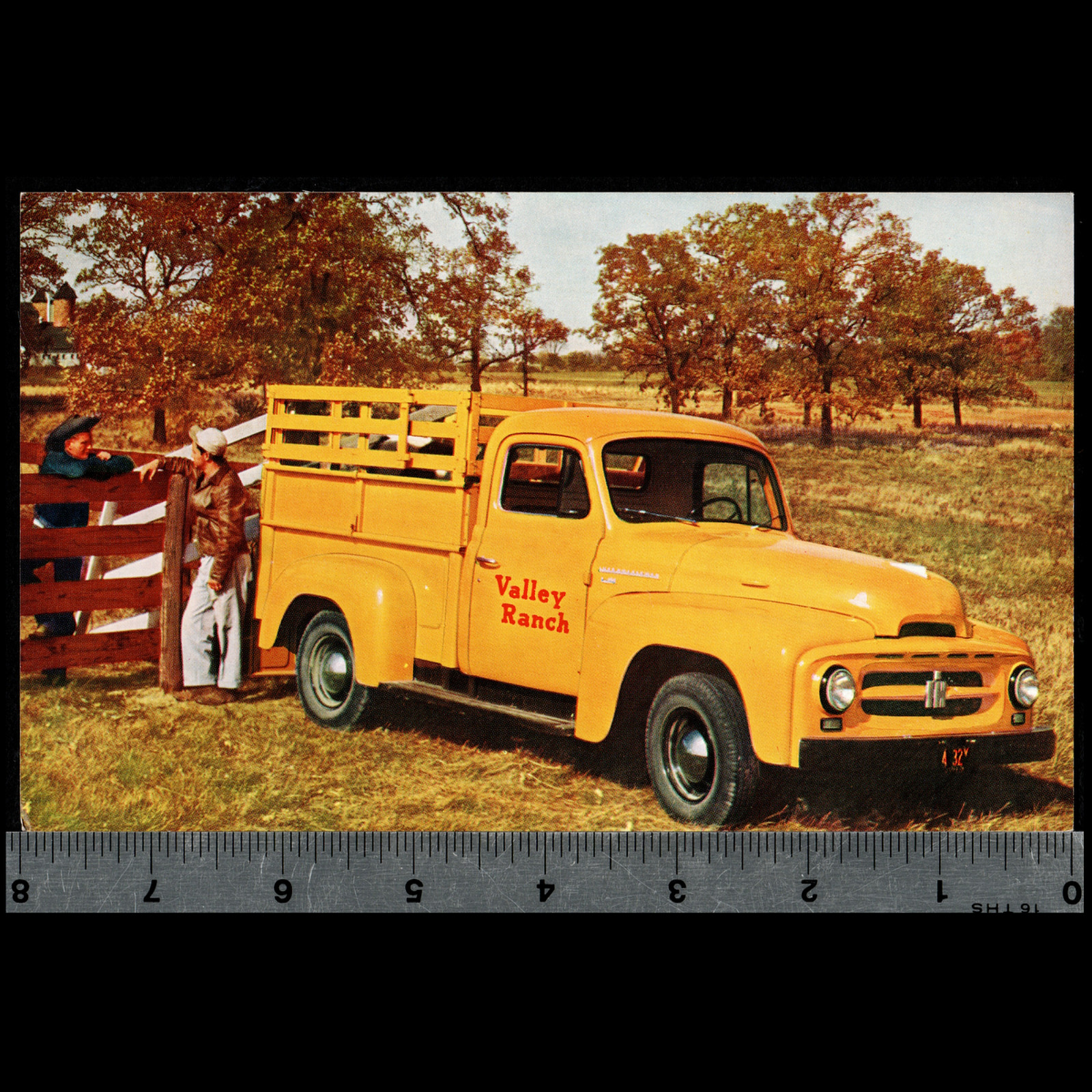 1953-55 IHC International R-110 Pickup: Dealer Promo Large 5×8 POSTCARD Unused