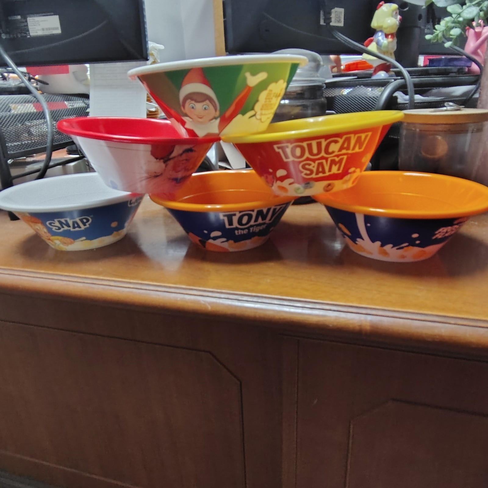 Kellogg 2023 Cereal Bowls Set of 6