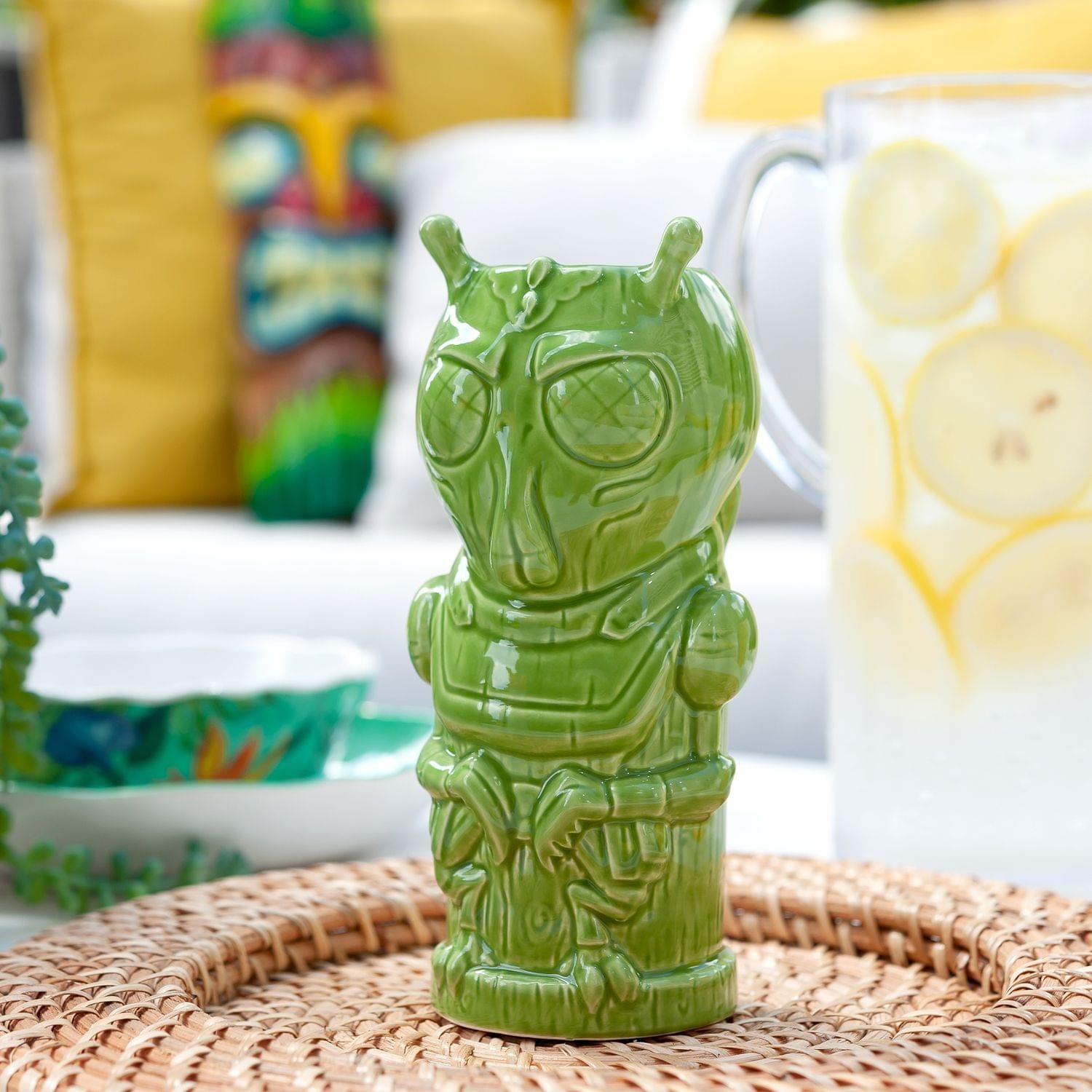 Geeki Tikis Rick & Morty Krombopulos Michael Tiki Style Ceramic Mug
