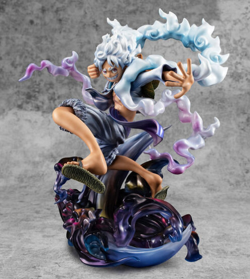 MegaHouse P.O.P WA-MAXIMUM One Piece Luffy Gear 5 Nika Figure Japan