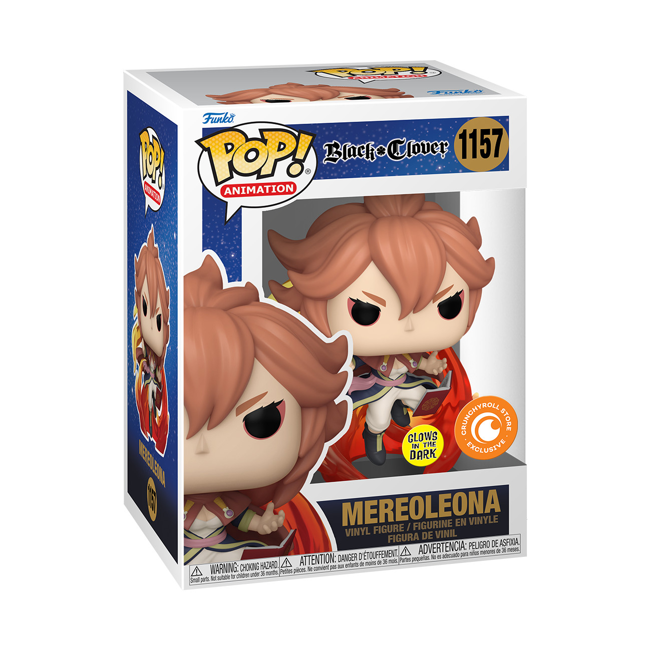 Funko Pop! Animation: Black Clover – Mereoleona GLOW Crunchyrol Exclusive #1157