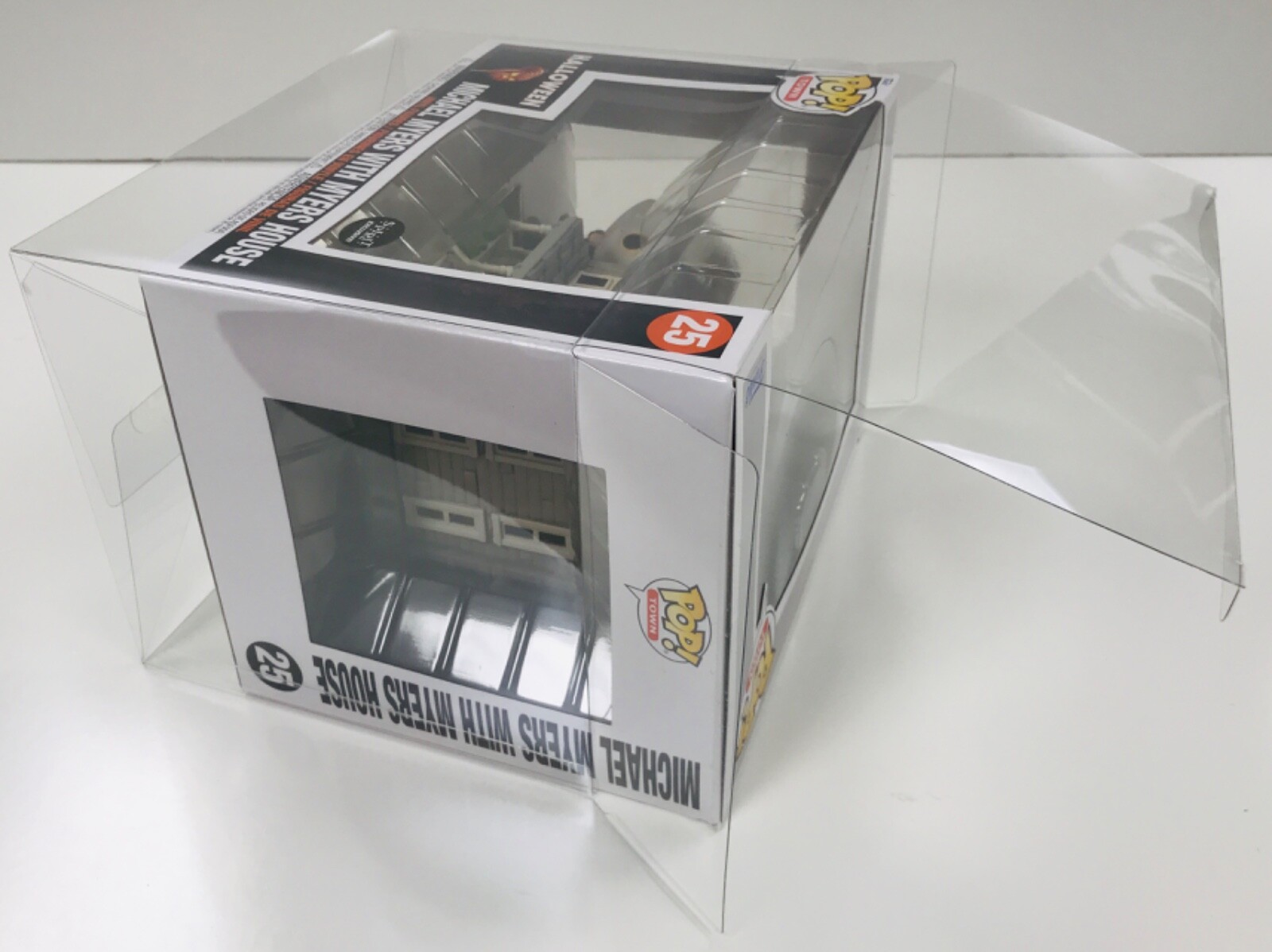 1 Box Protector Fits Funko Towns, Rides, Moments that are 10 x 7 1/2 x 7” READ!