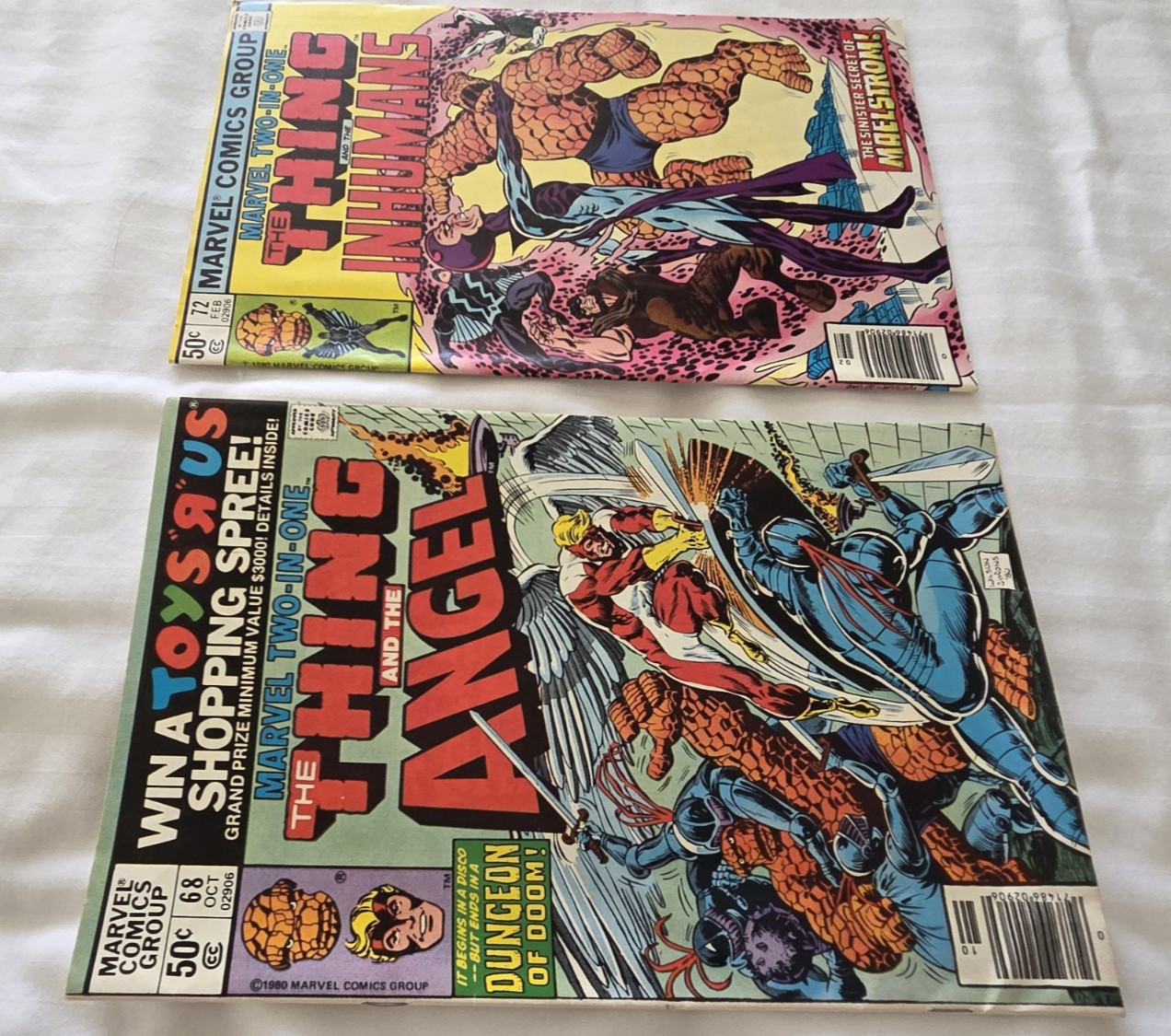 Lot of (8) Marvel Two-In-One Issues # 22, 67, 68, 72, 73, 78, 89 & 98 (1976-83)