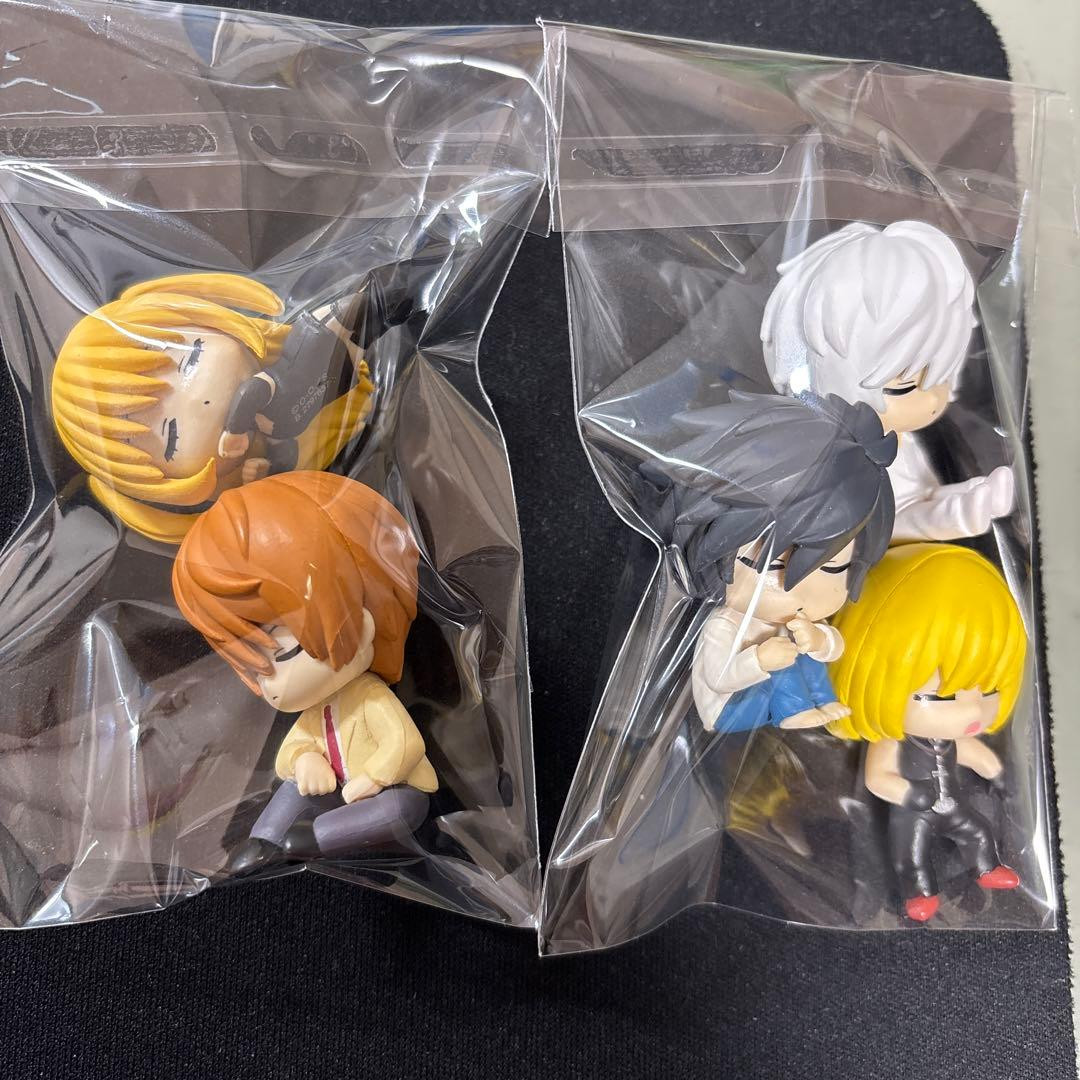 DEATH NOTE Sleeping Squad Complete Set of 5 Capsule Toy Gashapon Japan New