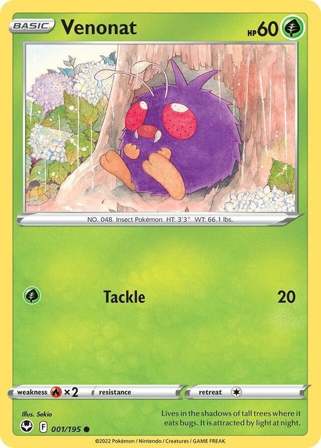 Pokémon: Silver Tempest Cards #1-#195