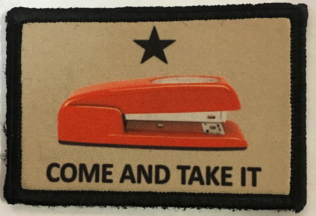 I Survive Entirely on Caffeine and Hate Morale Patch Tactical Military Funny USA