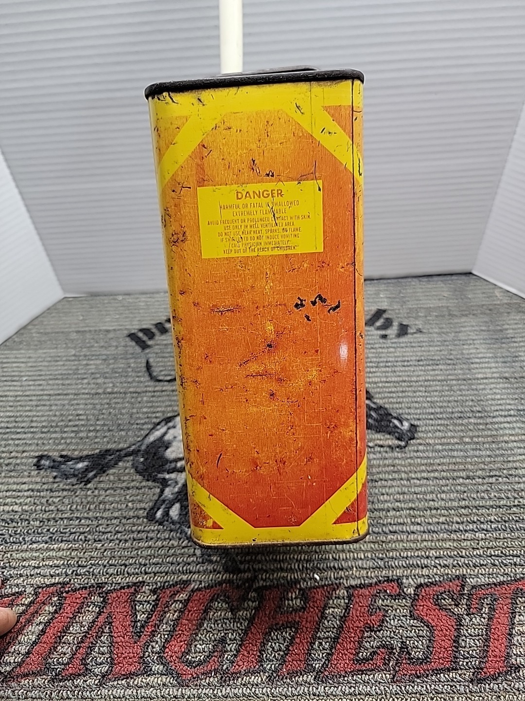 Vintage Metal Jays Can Co. 1 Gallon Gas Can /0625