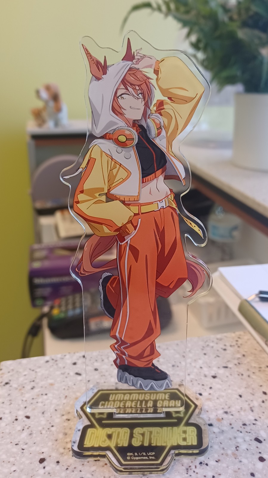 Uma Musume Cinderella Gray Dicta Striker Acrylic Stand Figure Anime 15cm New