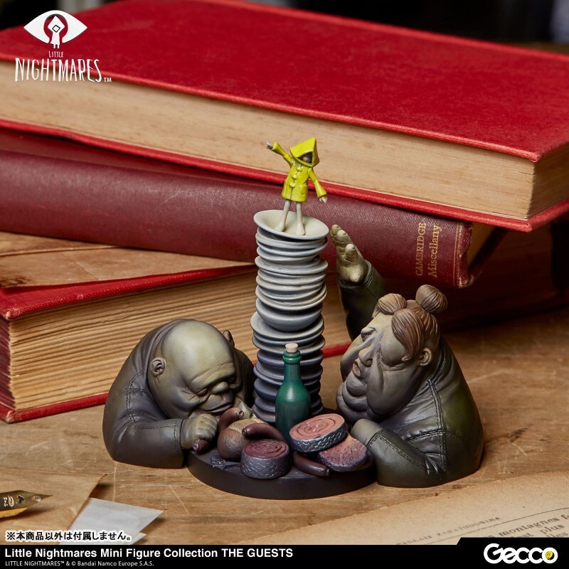 Gecco Little Nightmares Mini Figure Collection 3.3in The Guests NEW Japan