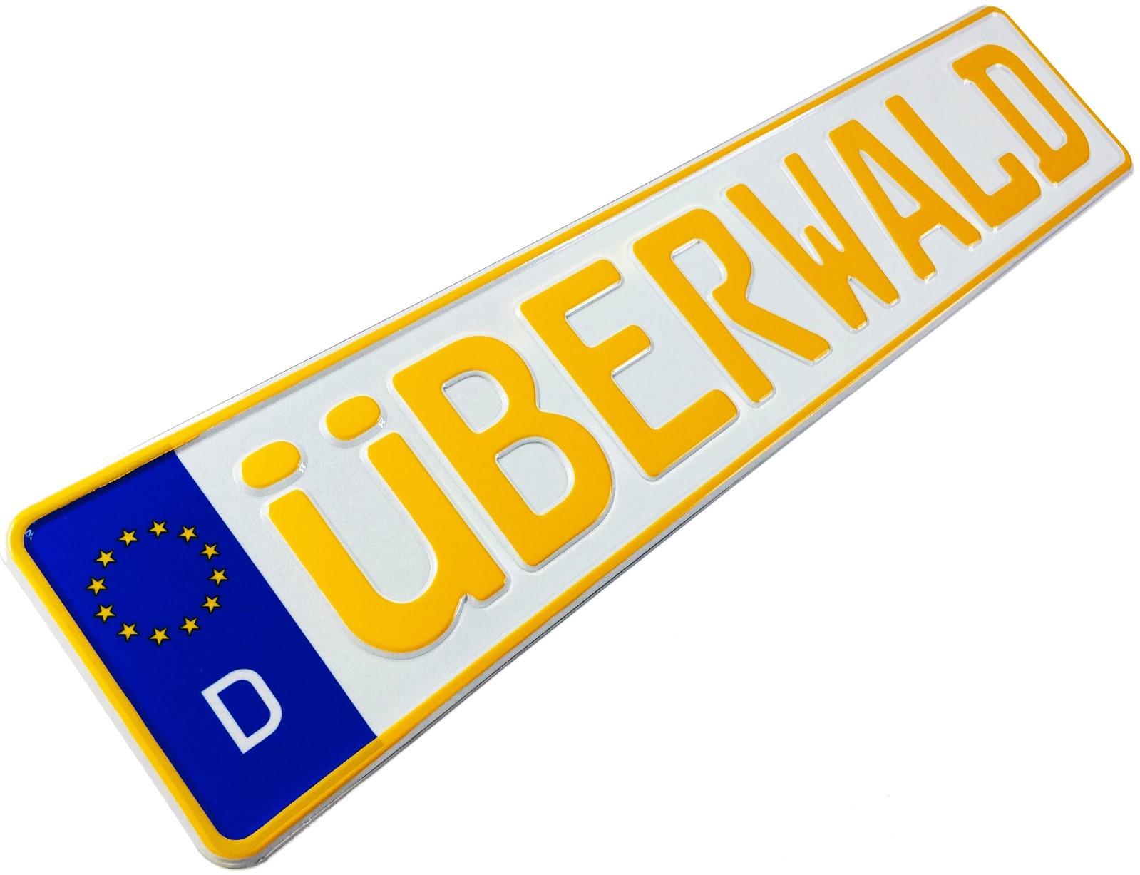 Custom European German License Plate – Customize Your Plate