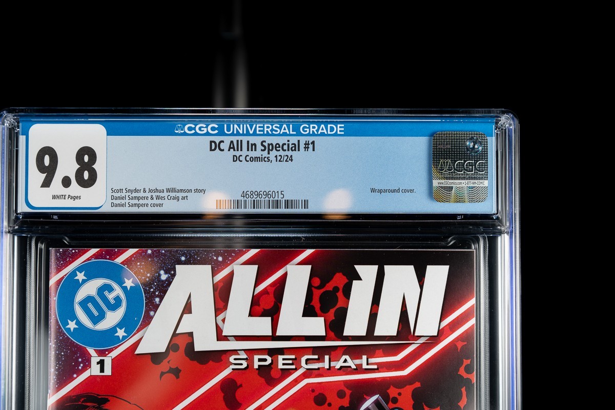 DC All In Special #1 – CGC 9.8 – Cover A – 1st Print – Abs Batman, WW, Superman