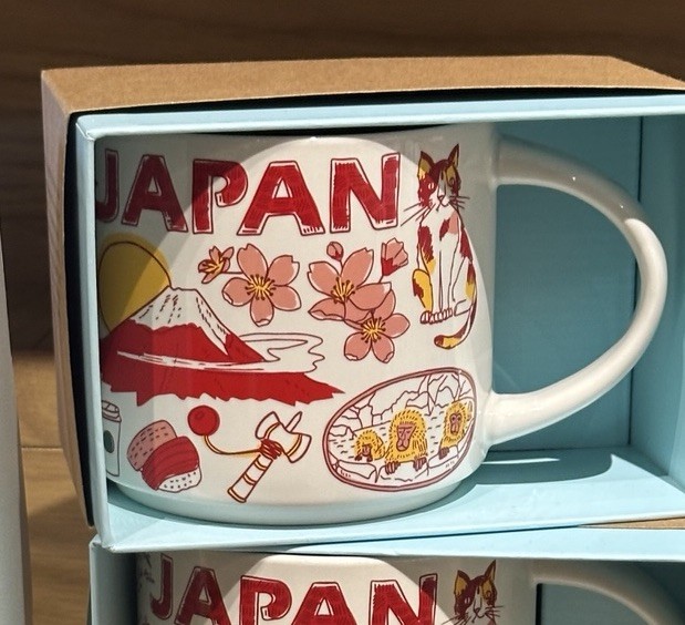 Starbucks Japan Tokyo Been There Series Mug Red Limited Japan 414ml/14oz