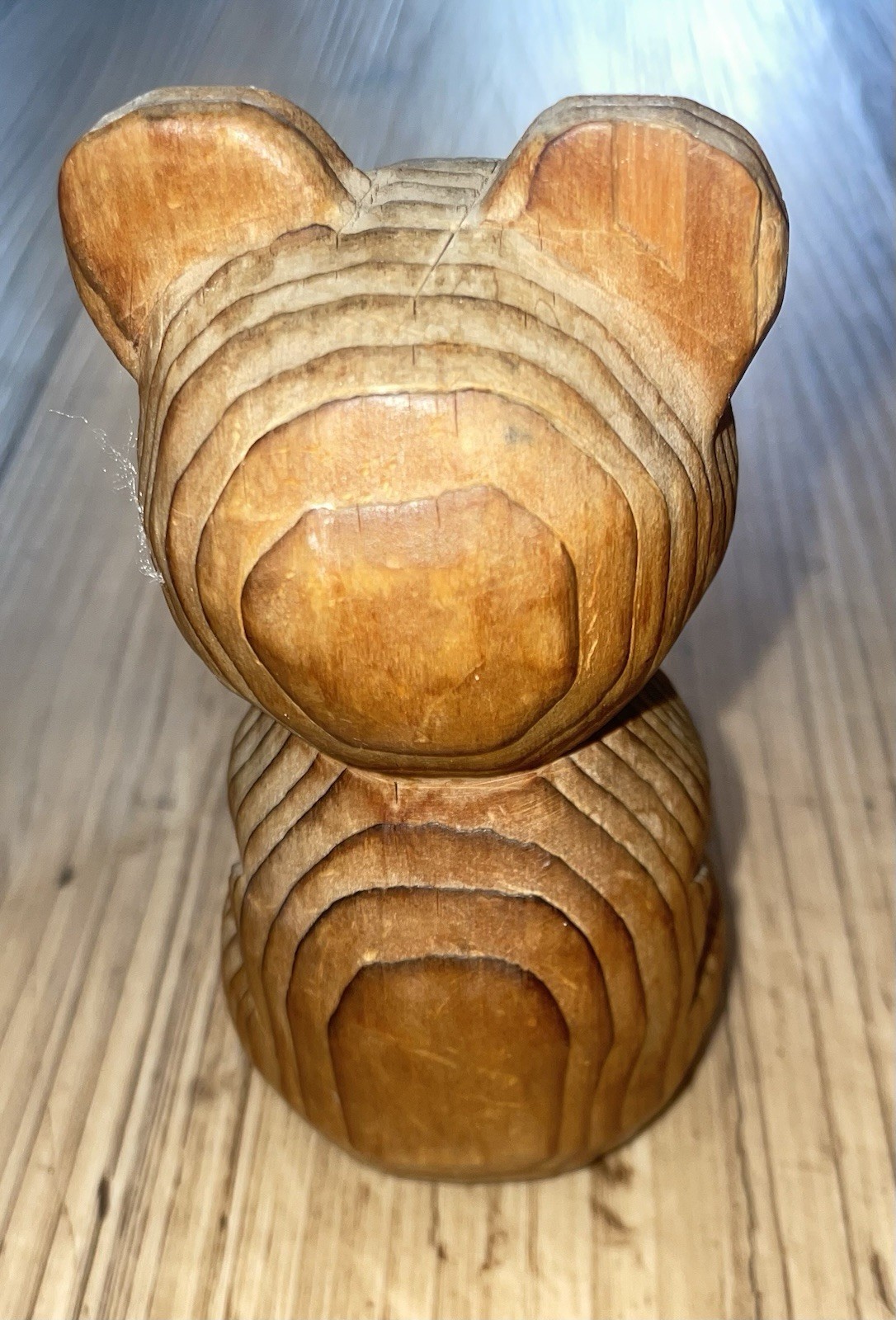 4 Inches Tall Wood Bear