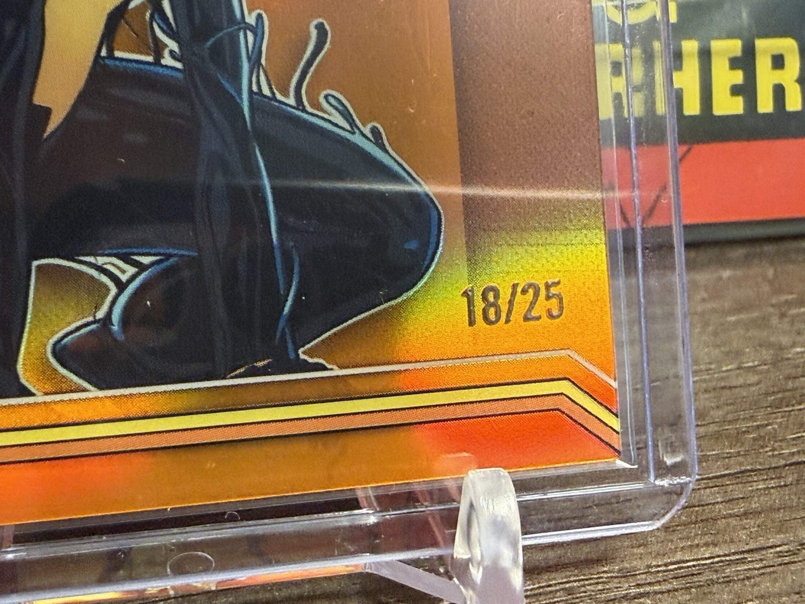 2026 Topps Chrome Marvel #188 Venomizer Orange Refractor 18/25 1st Appearance