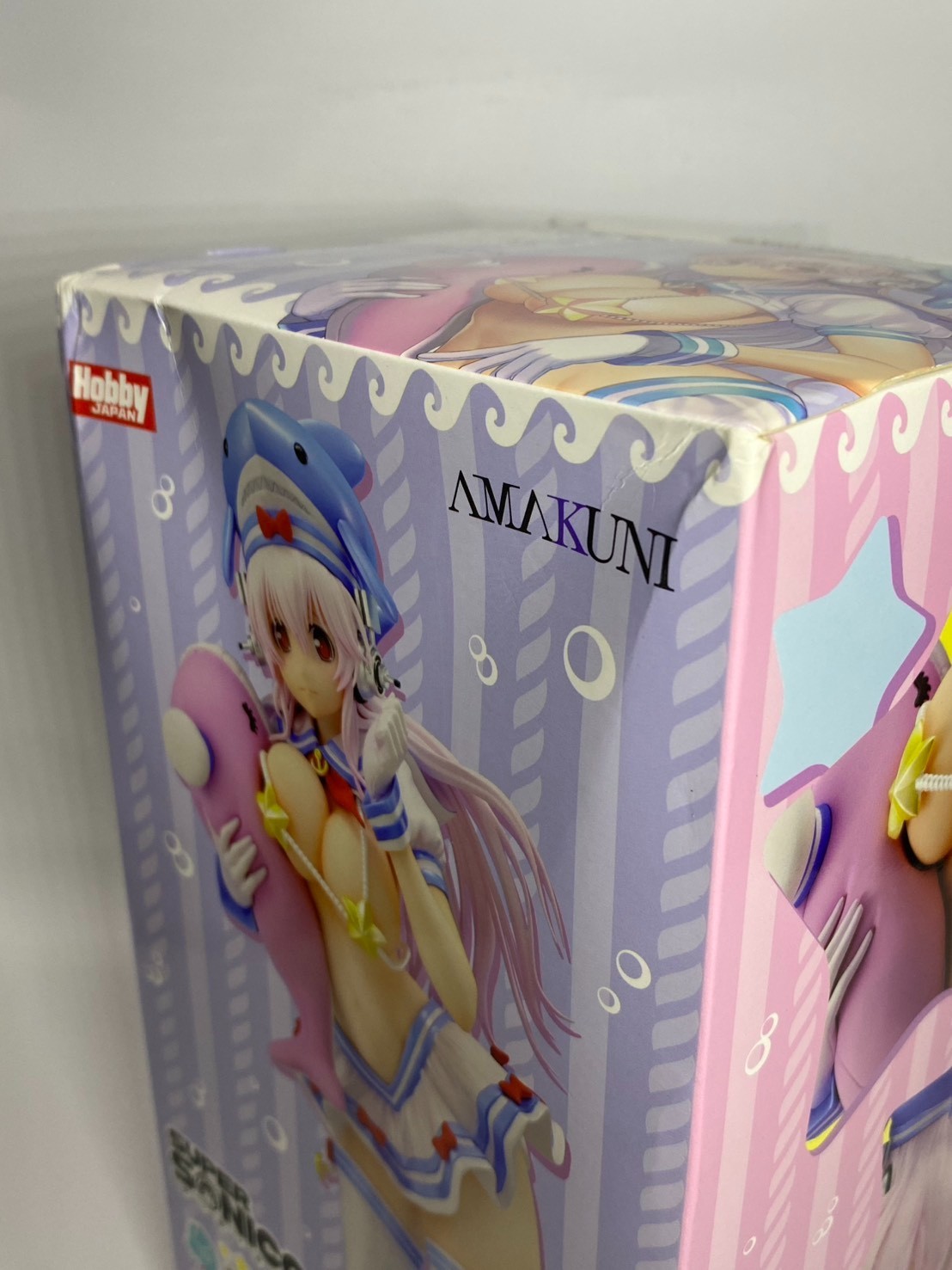 Super Sonico Pisces Ver. 1/7 Figure AMAKUNI Hobby Japan [Unopened] *Box Damaged*