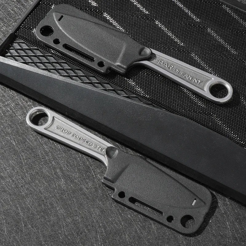 Ka-Bar Wrench Fixed Knife 3″ Blade 425 Carbon Steel One Piece. Free Shipping.