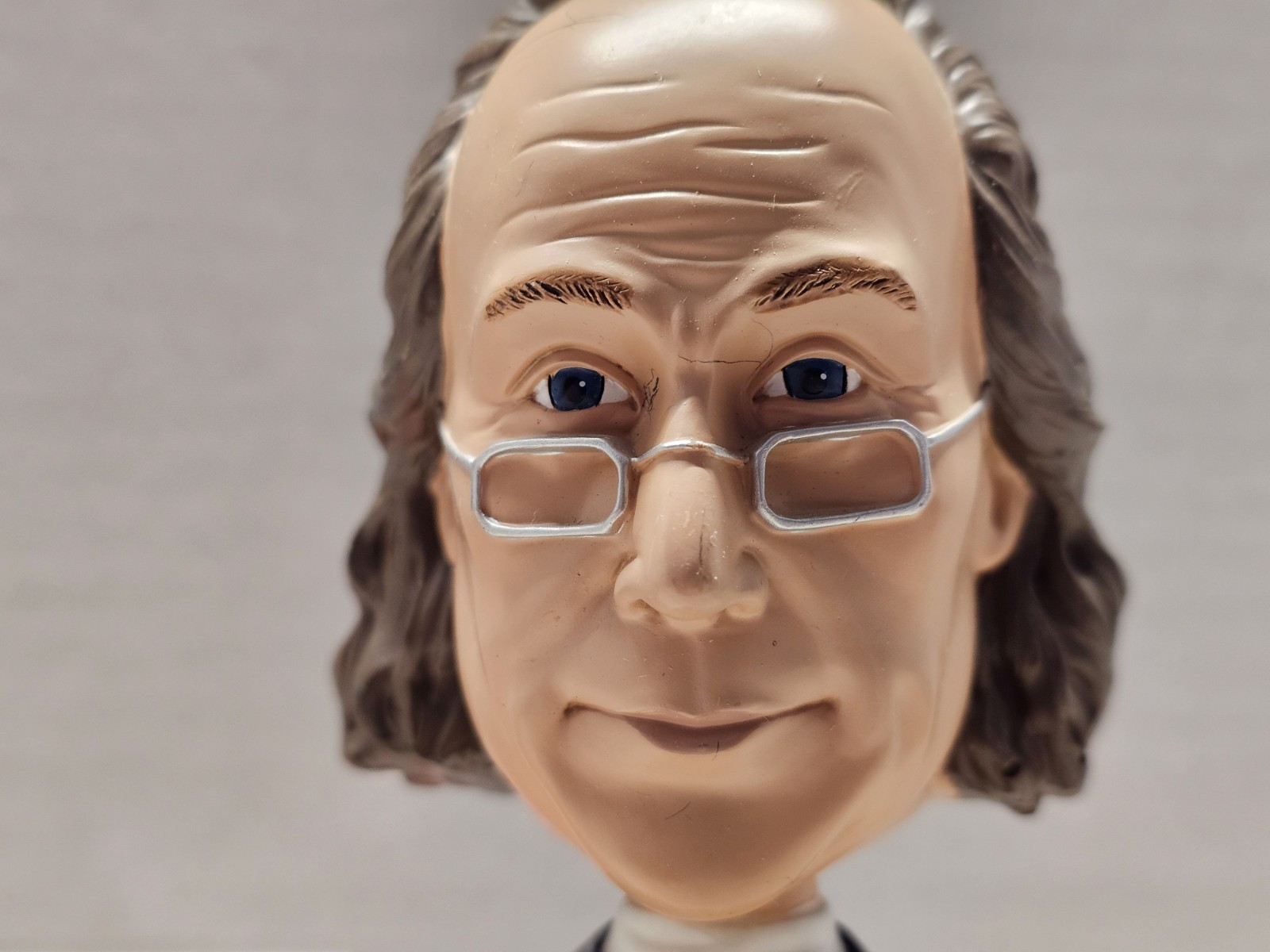 Benjamin Franklin 2005 Bosley Bobbers Bobblehead Loose