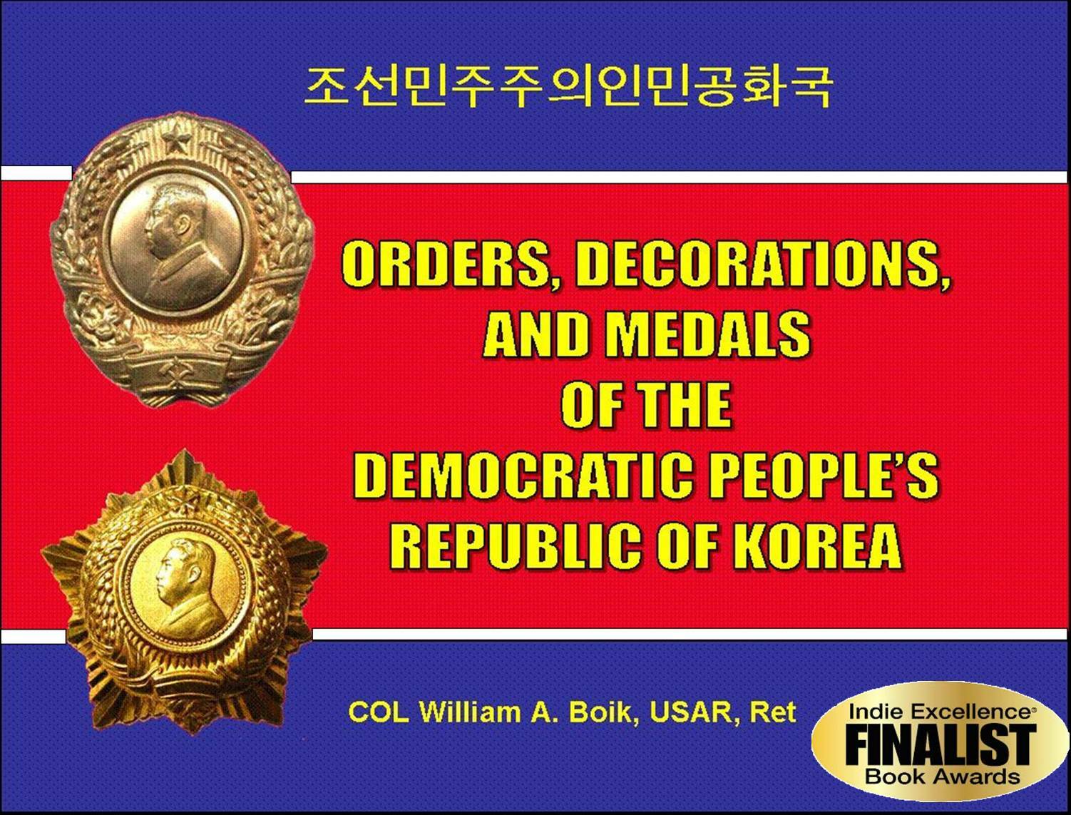 US Pub Book – Orders, Decorations & Medals Democratic People’s Republic of Korea