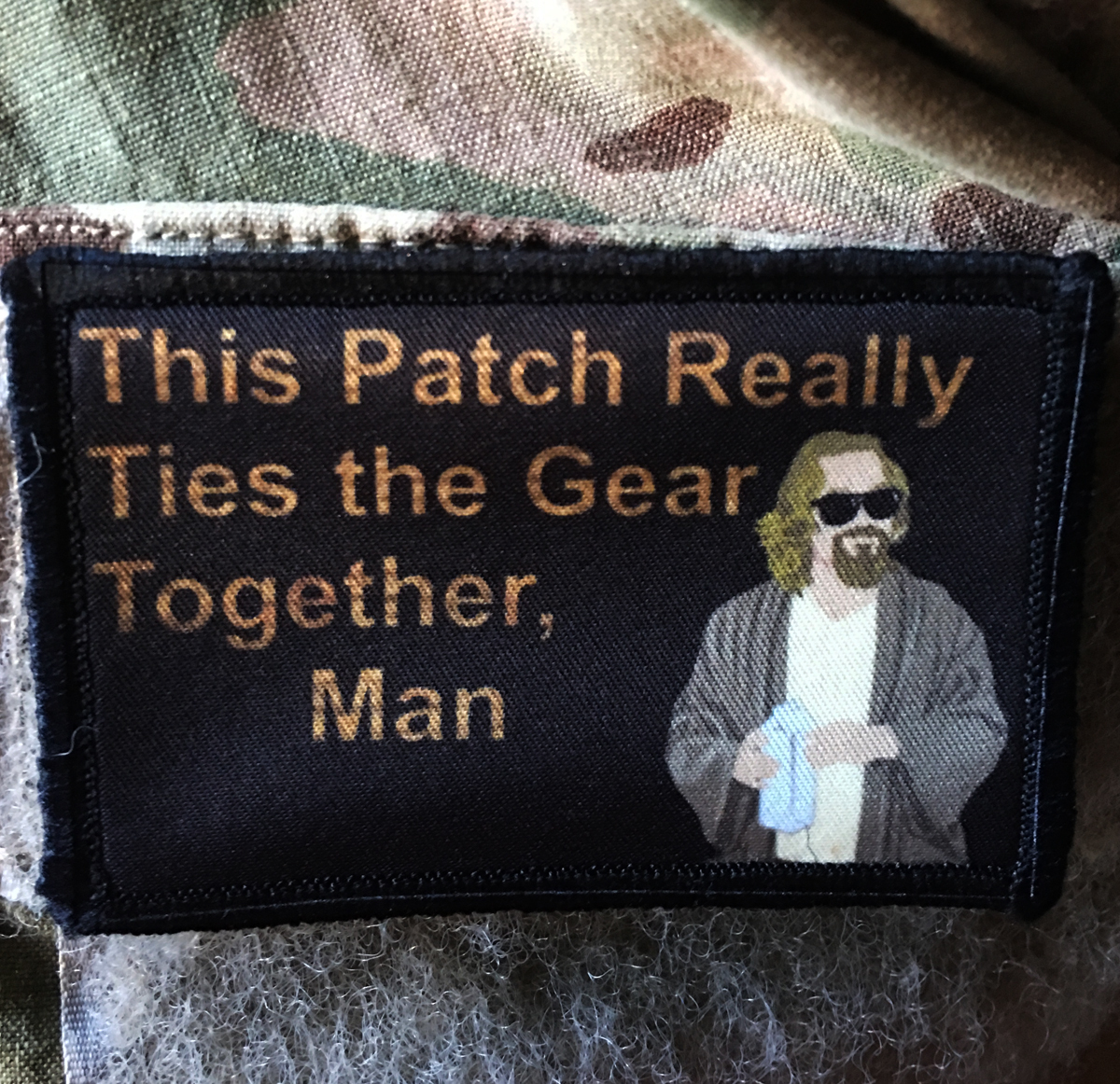 I Survive Entirely on Caffeine and Hate Morale Patch Tactical Military Funny USA