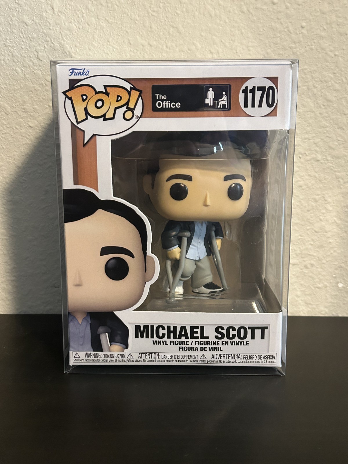 NEW! Television Funko The Office 1170 Michael Scott on Crutches!