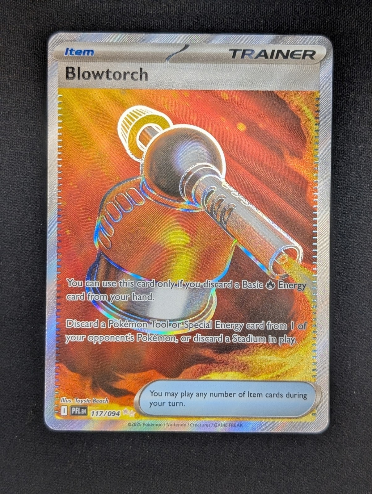 Pokémon TCG Blowtorch 117/094 Phantasmal Flames