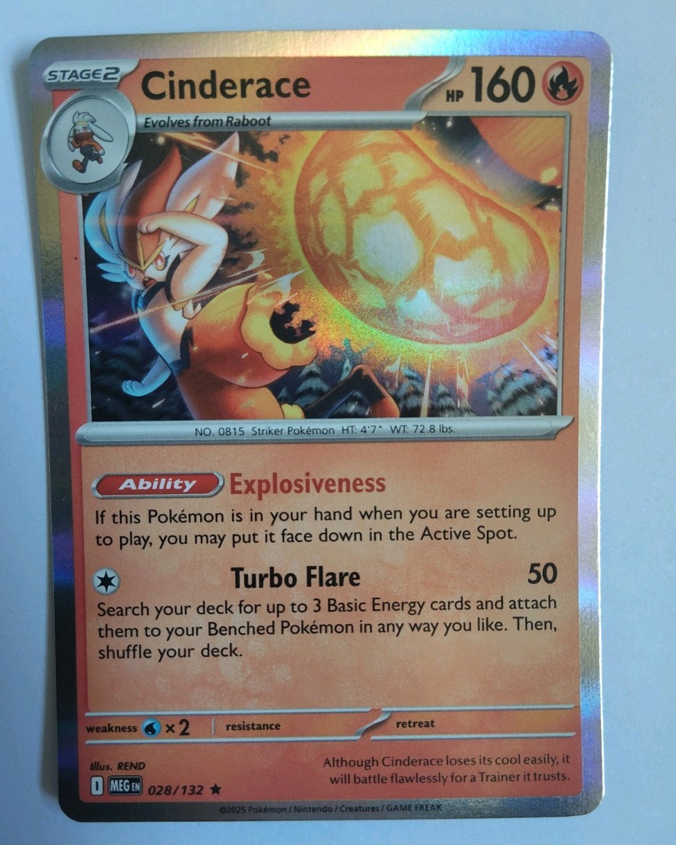 Cinderace (Mega Evolution, 028/132)
