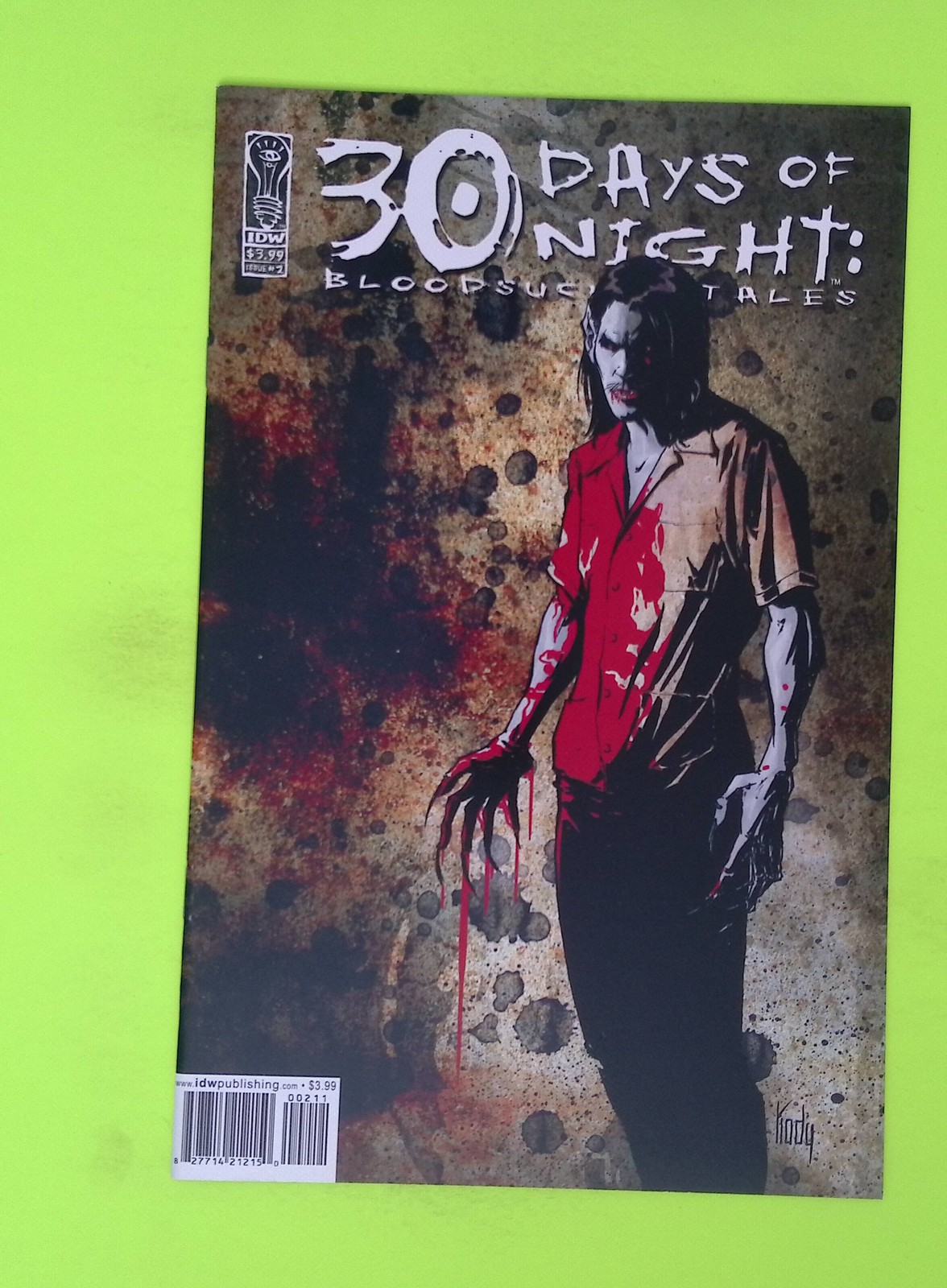 30 Days of Night Bloodsucker Tales #2 2004 IDW Publishing High Grade W44-126