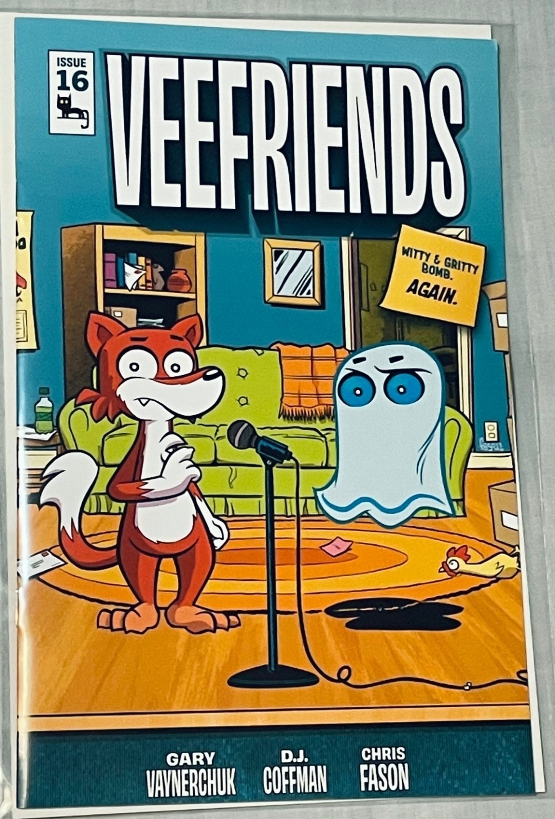Veefriends Comic #16 – Witty and Gritty Bomb Again – Cover A