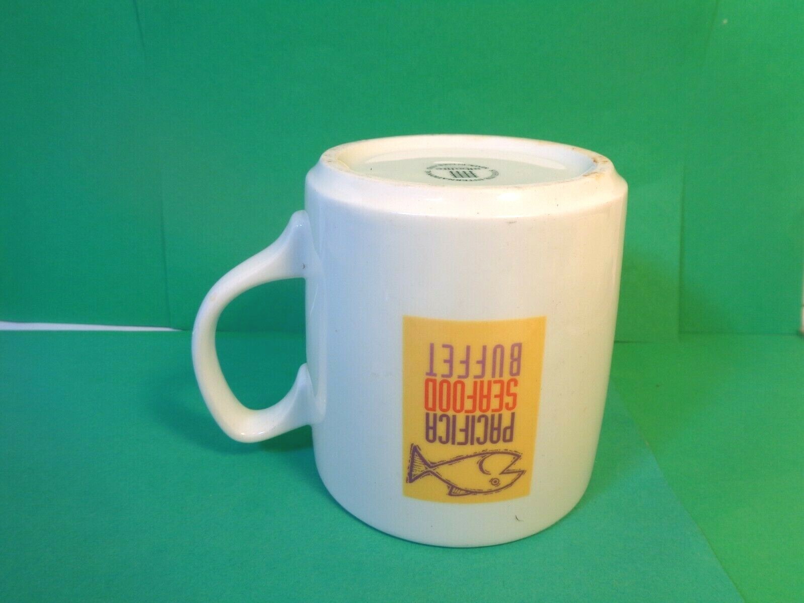 Pacifica Seafood Buffet Coffee Mug, Steelite International (Used/EUC)