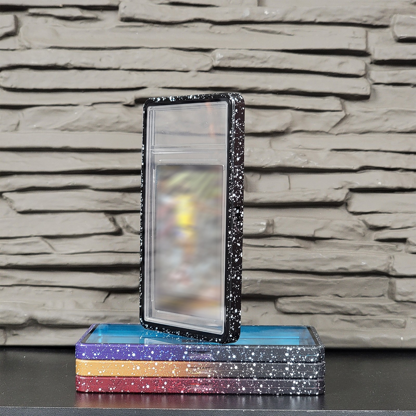 Gradient Metal Case for 35PT PSA/CGC Graded Card Slab Bumper Guard Protector