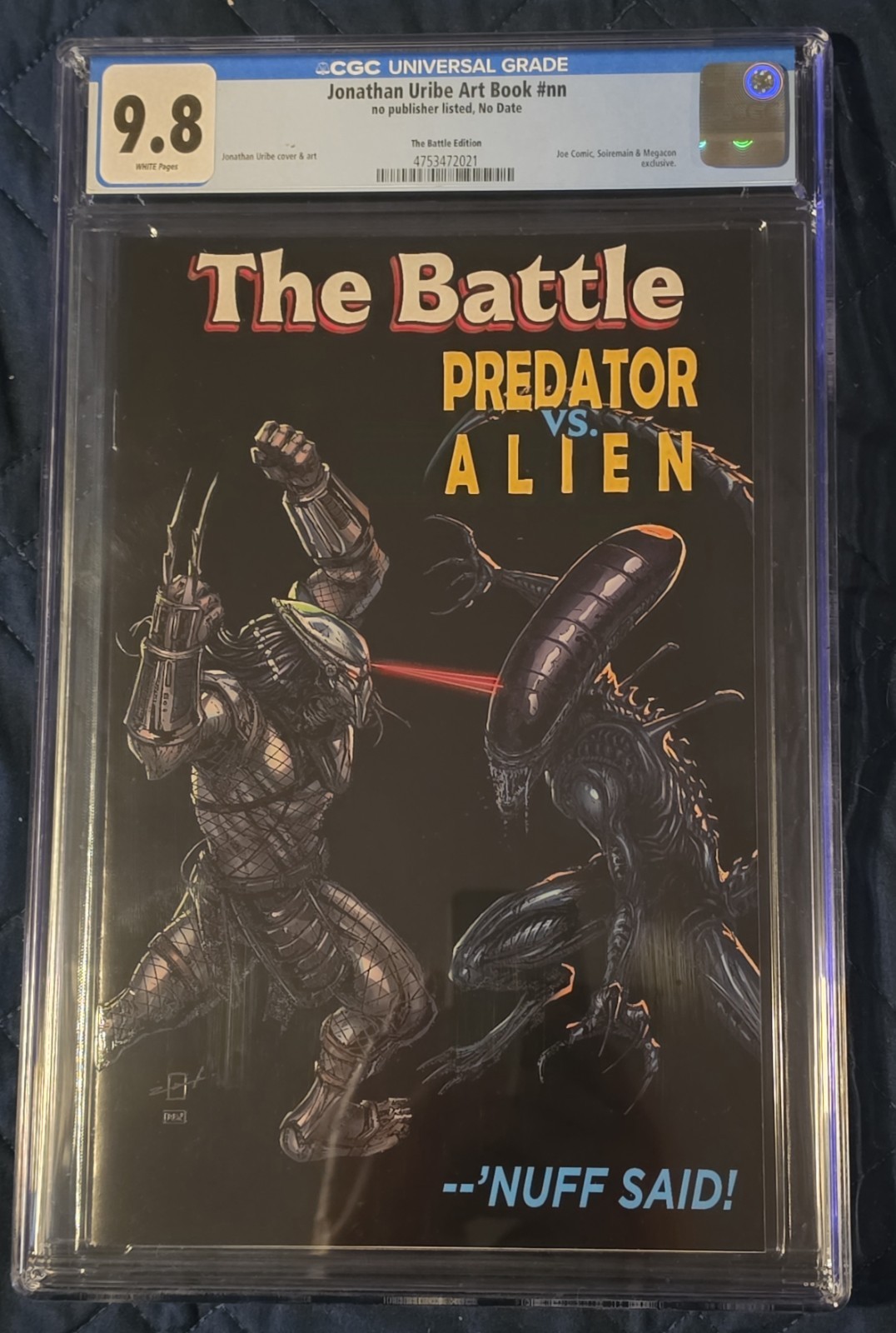 Aliens Vs. Predator CGC 9.8 Megacon Orlando Exclusive