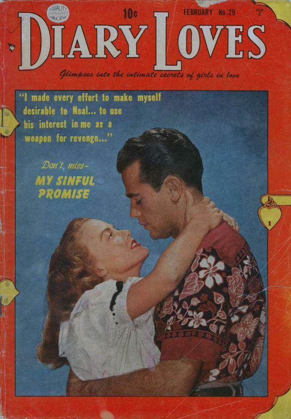1950 – 1953 Diary Loves Comic Book Package – 13 eBooks on CD