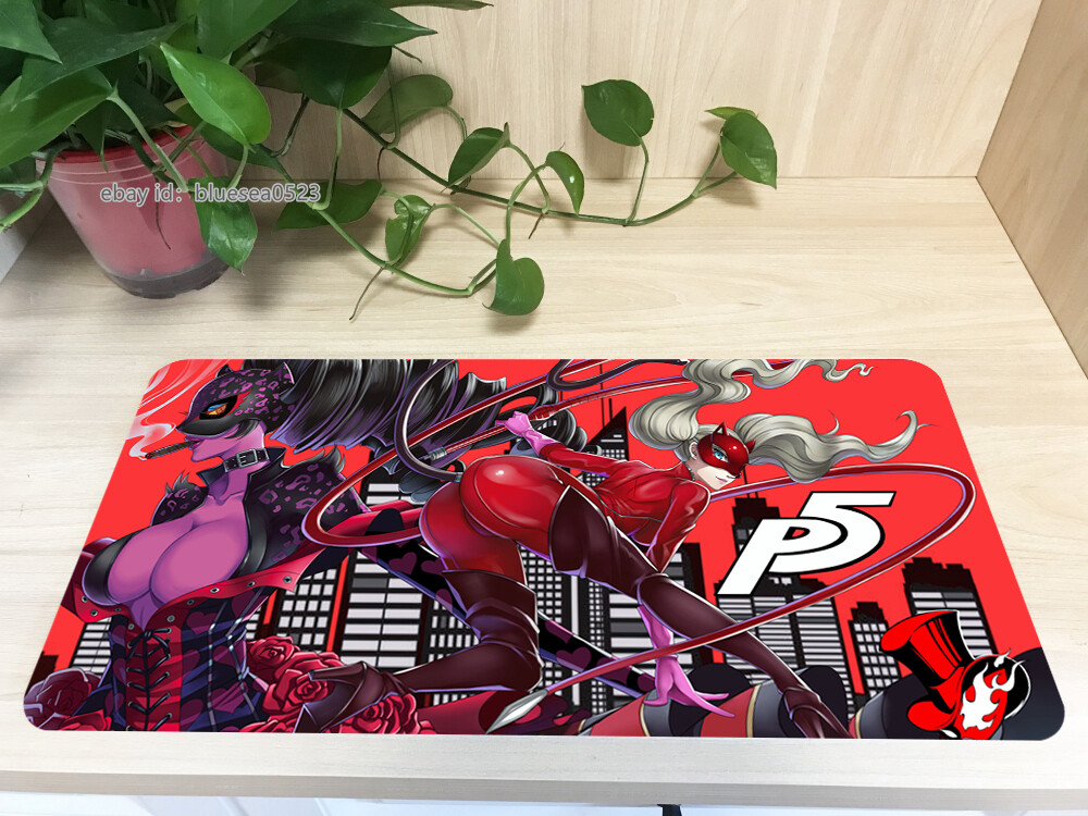 Anime Persona 5 P5 Mouse Pad Takamaki Anne Keyboard Mice Desk Mat Game Playmat