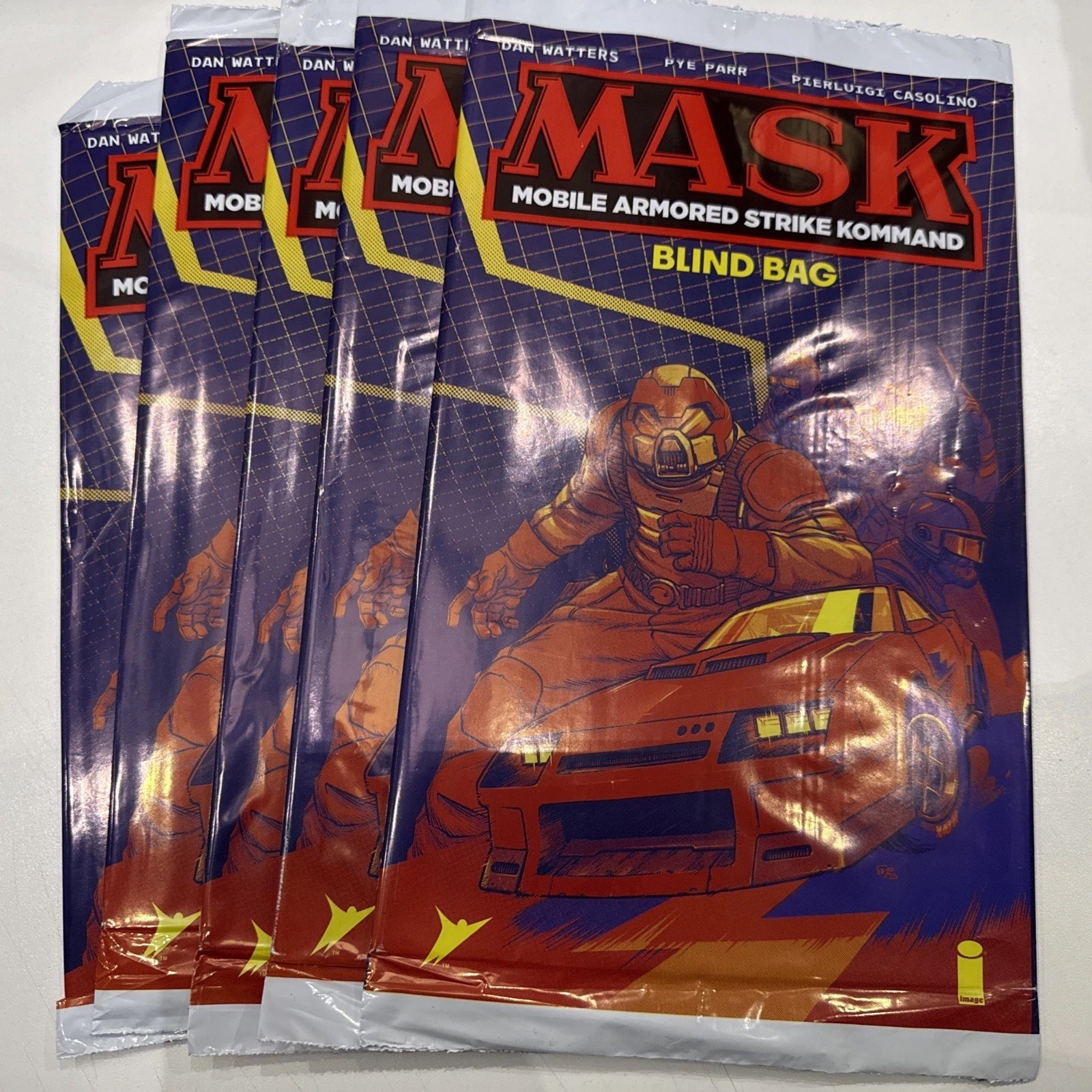 MASK #1 (2026) BLIND BAG LOT OF 5! M.A.S.K. Energon Universe -Sealed, Brand New!