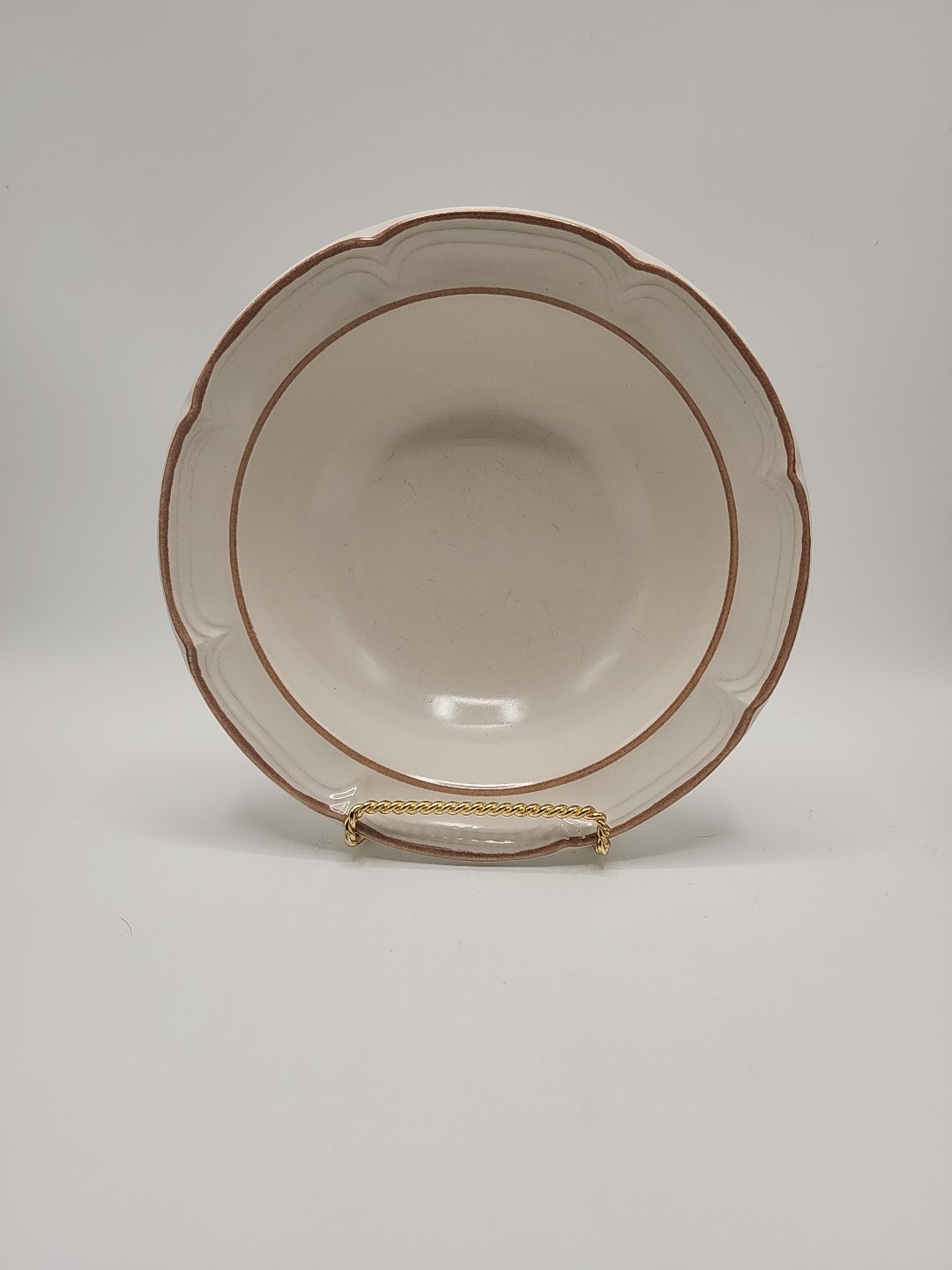 Covington Edition “Idlewild ” 6 7/8 Inch Rimmed Cereal Bowl