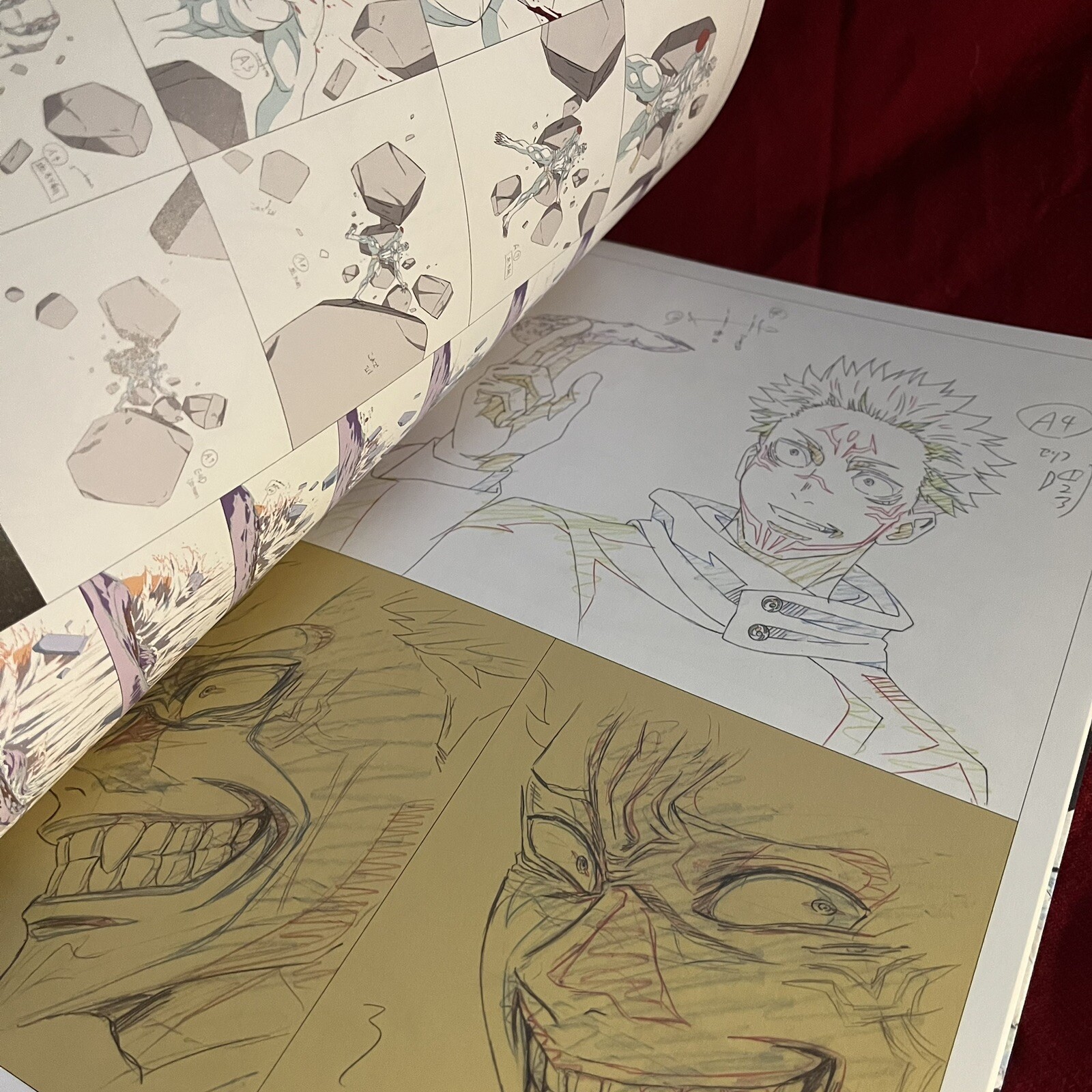 JUJUTSU KAISEN KEY ANIMATION Vol. 1 Limited Official original Art Book MAPPA